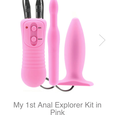 My 1st Anal Explorer Kit in Pink