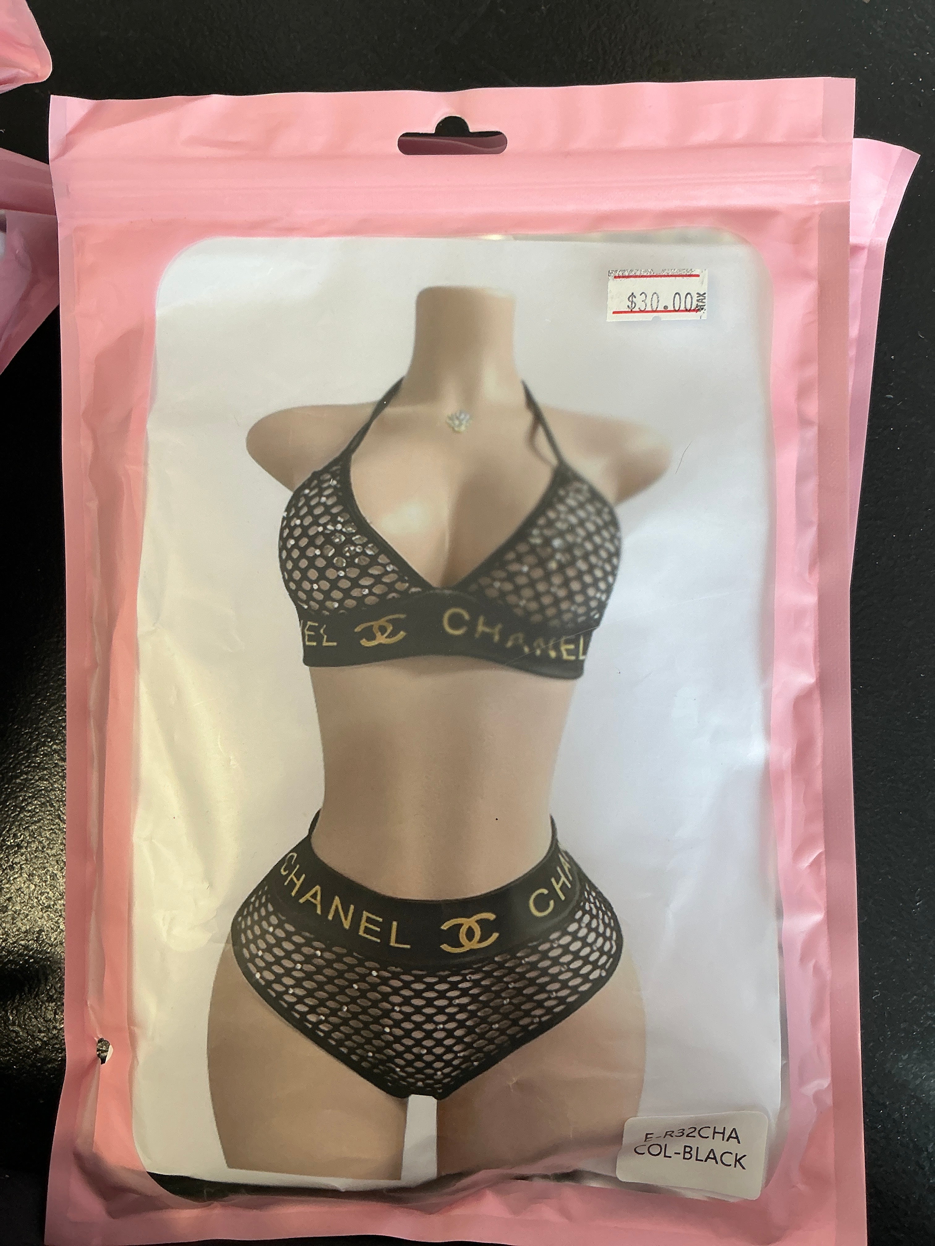 Chanel 2 piece lingerie