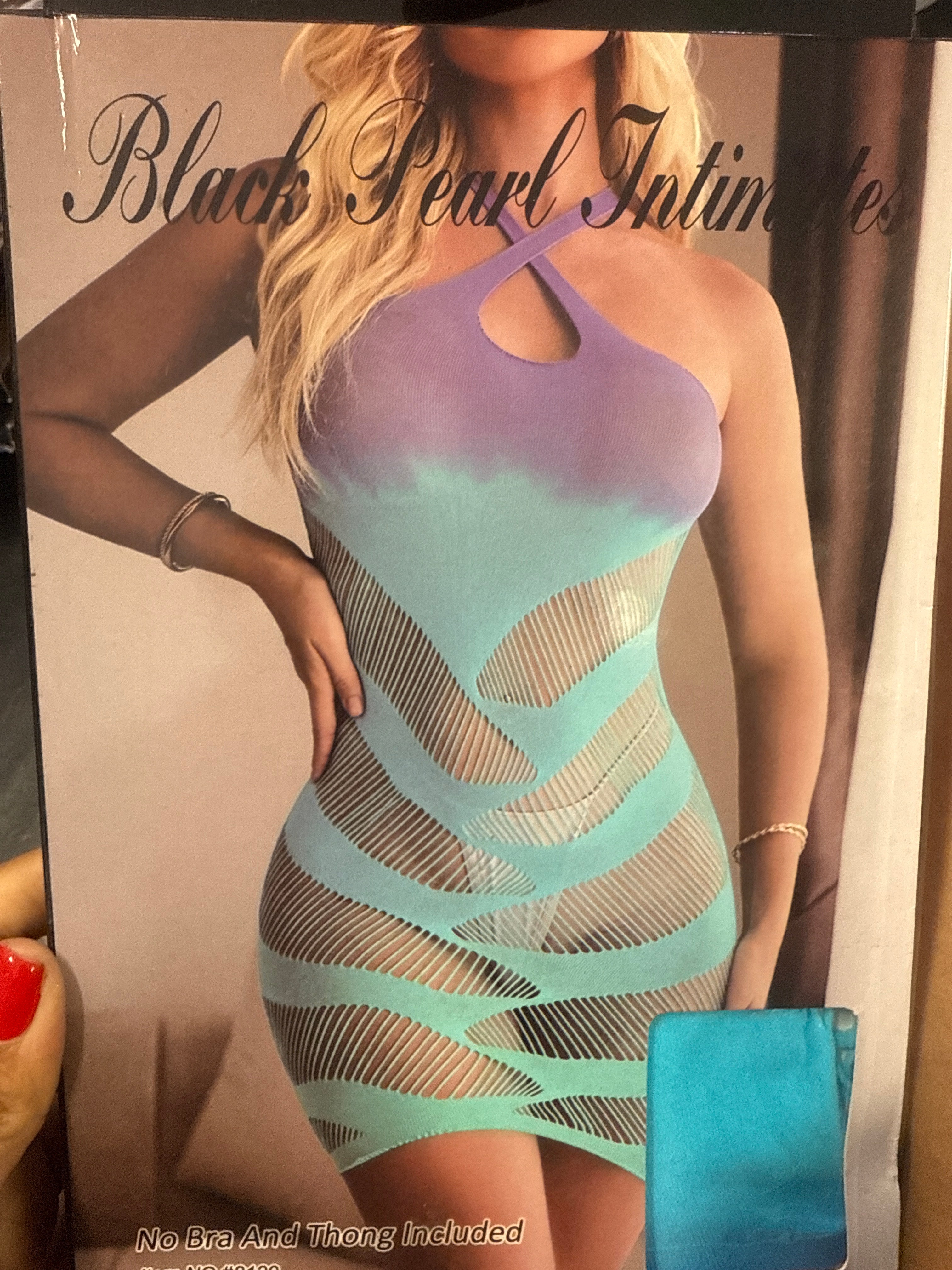 Purple ombré Dress