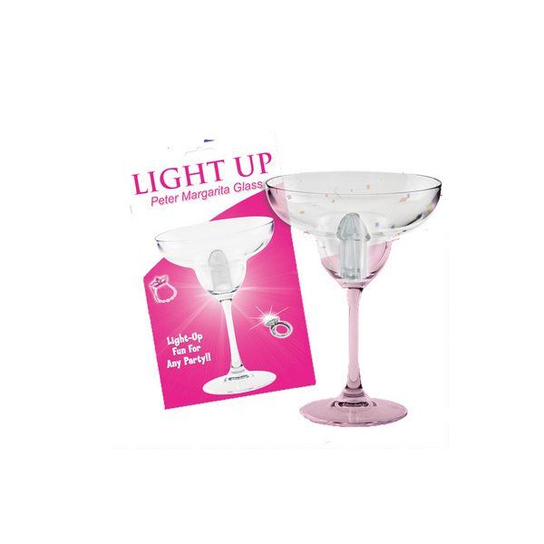 Light Up Peter Margarita Glass