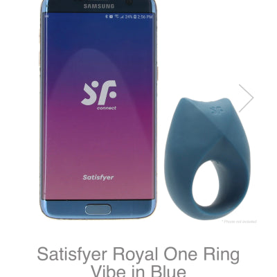 Satisfyer Royal One Ring Vibe in Blue