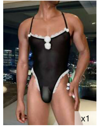 Black and White One PC for Men