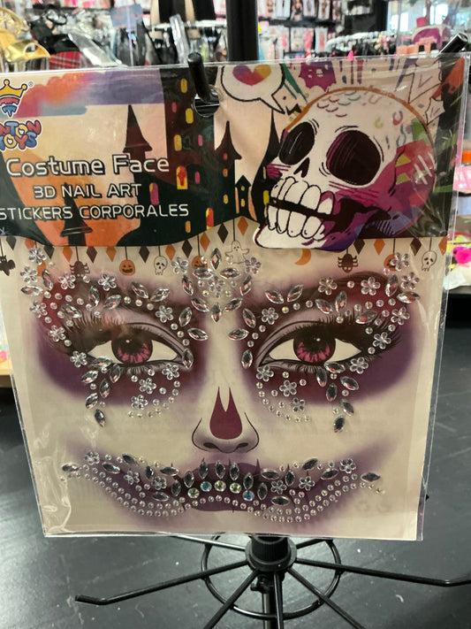 Skeleton sticker
