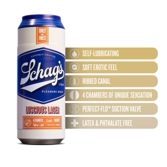 Blush Schag's Luscious Lager Stroker - Frosted