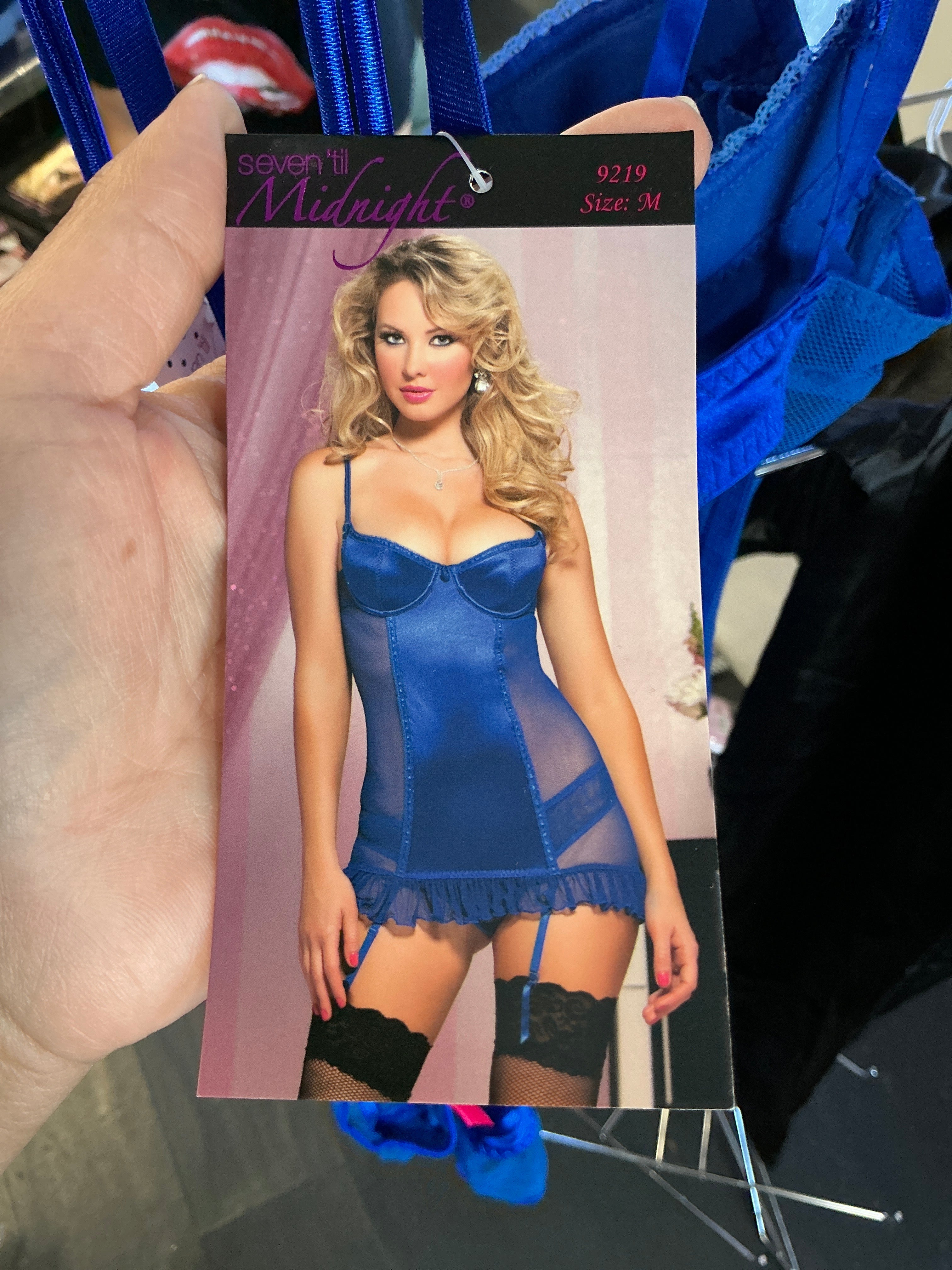 Blue mesh