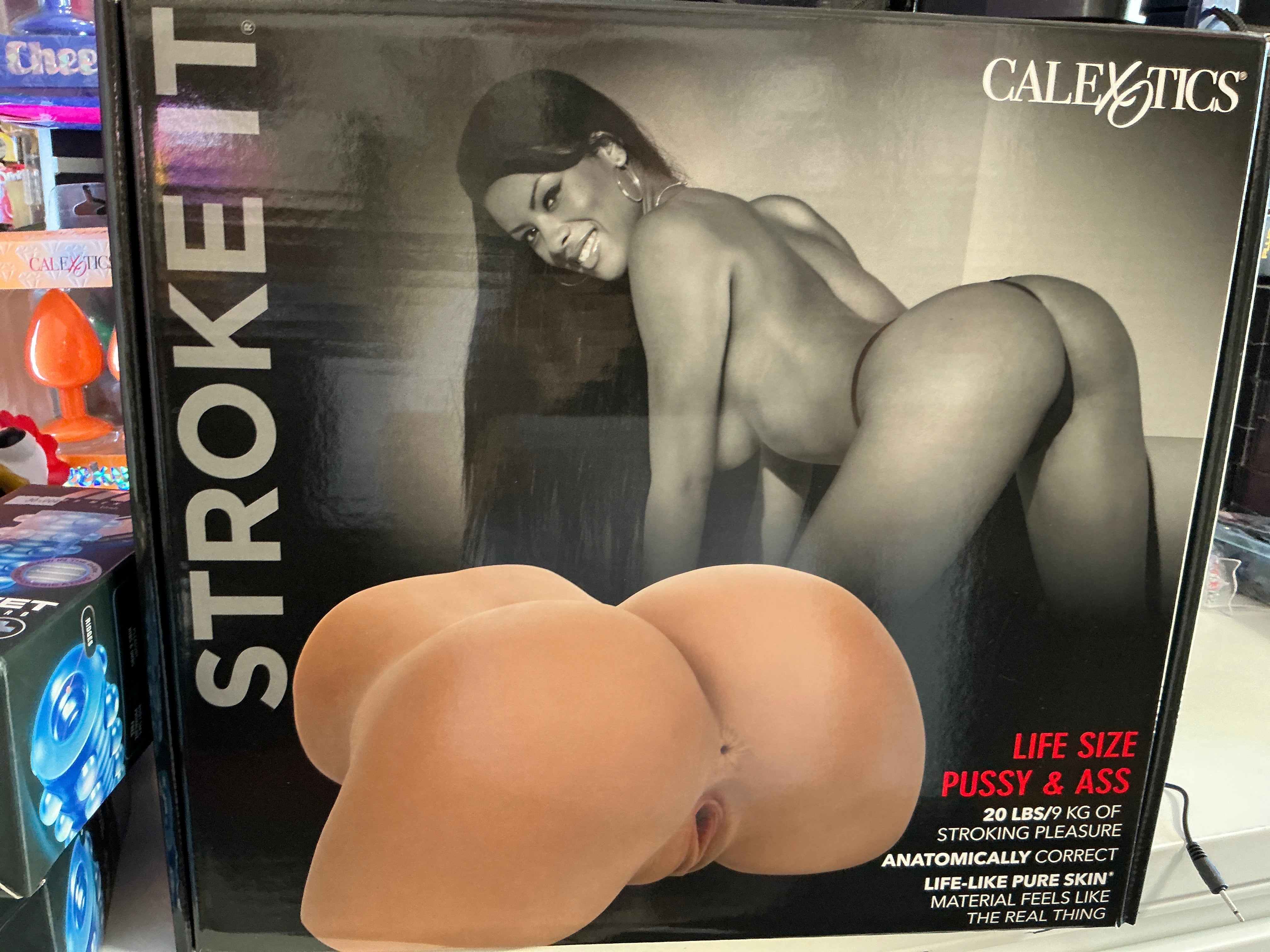 Stroke it - life size pussy & ass