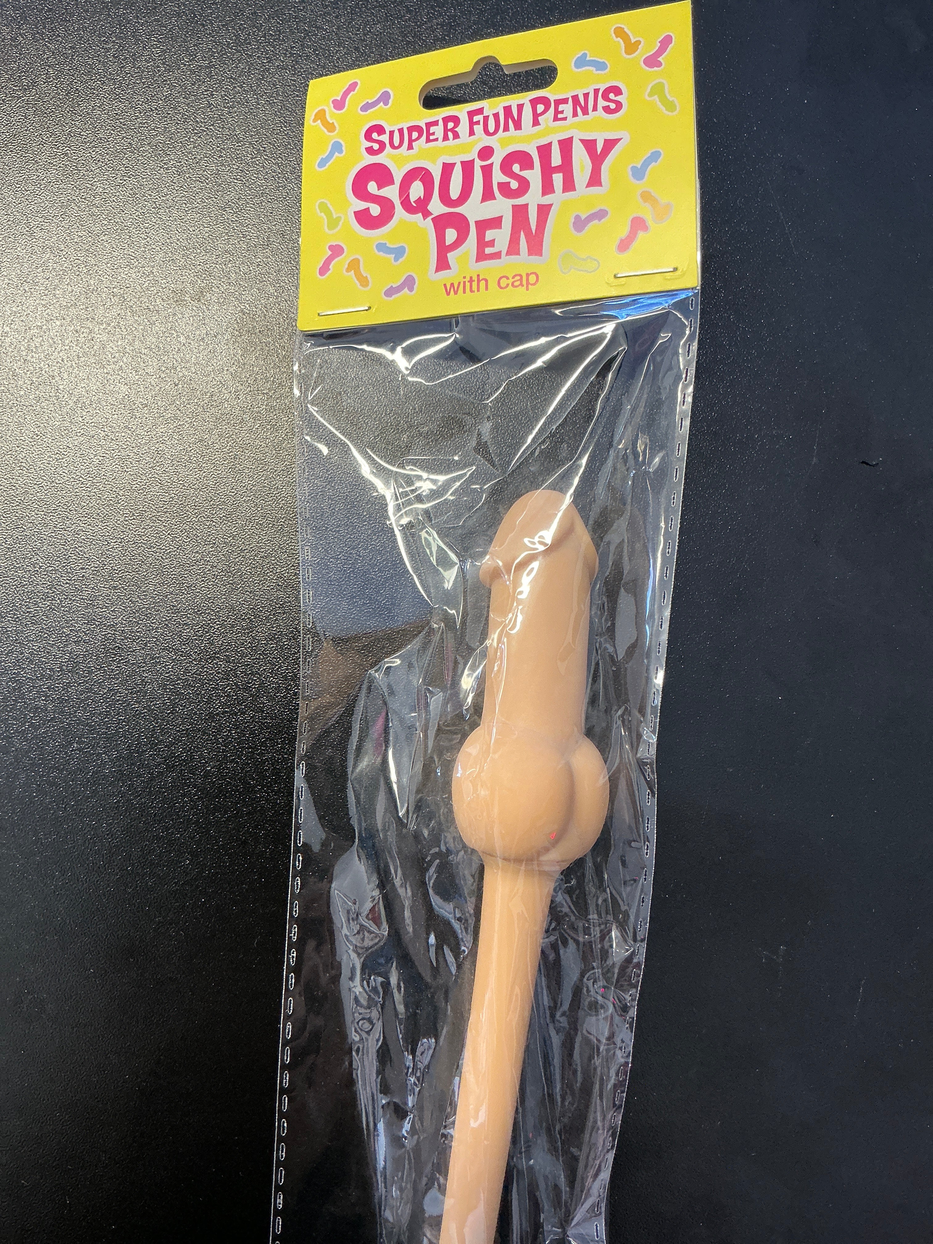 Súper Fun Penis Squishy Pen With Cap