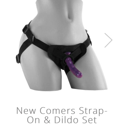 New Comers Strap-On & Dildo Set