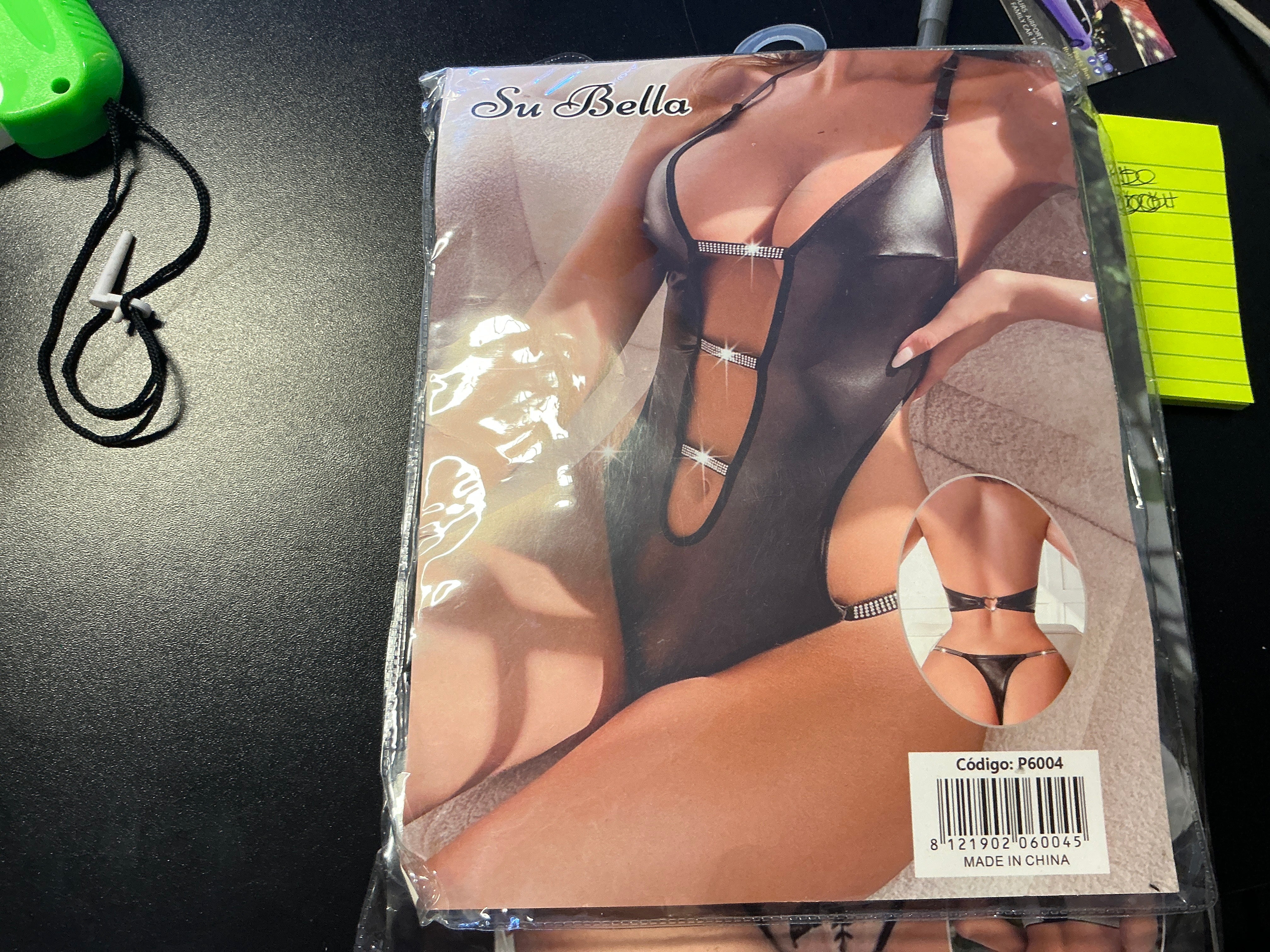 Black & silver one piece