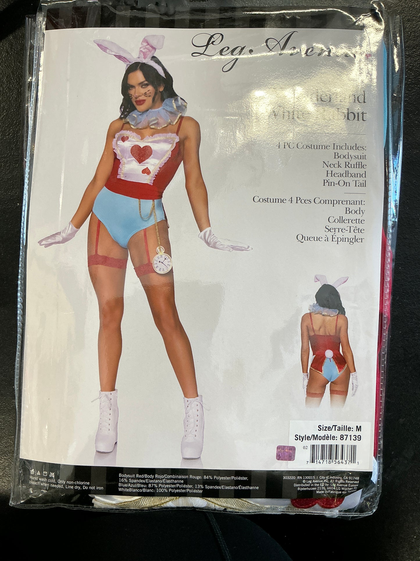 Wonderland, White, rabbit costume