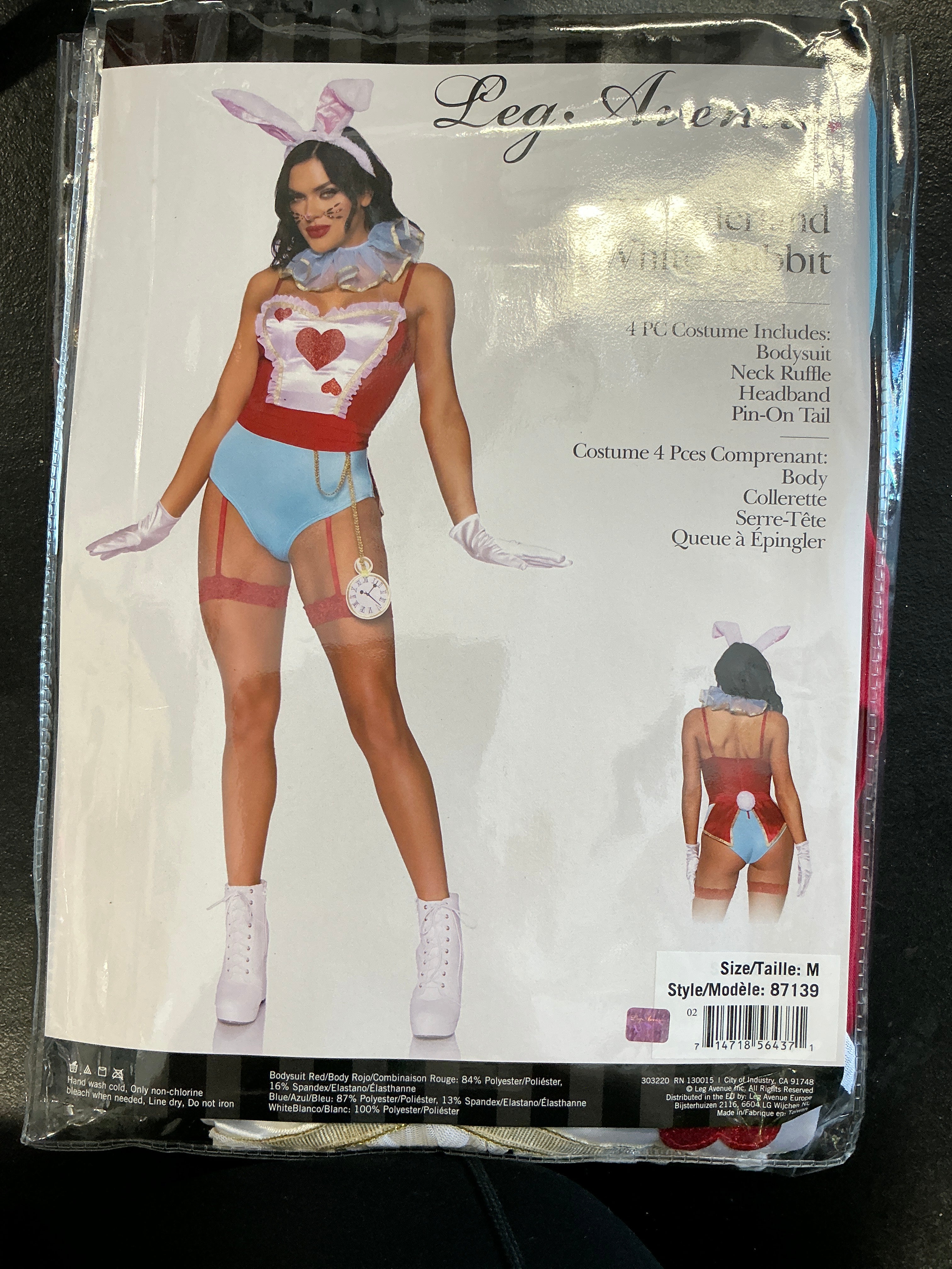 Wonderland, White, rabbit costume