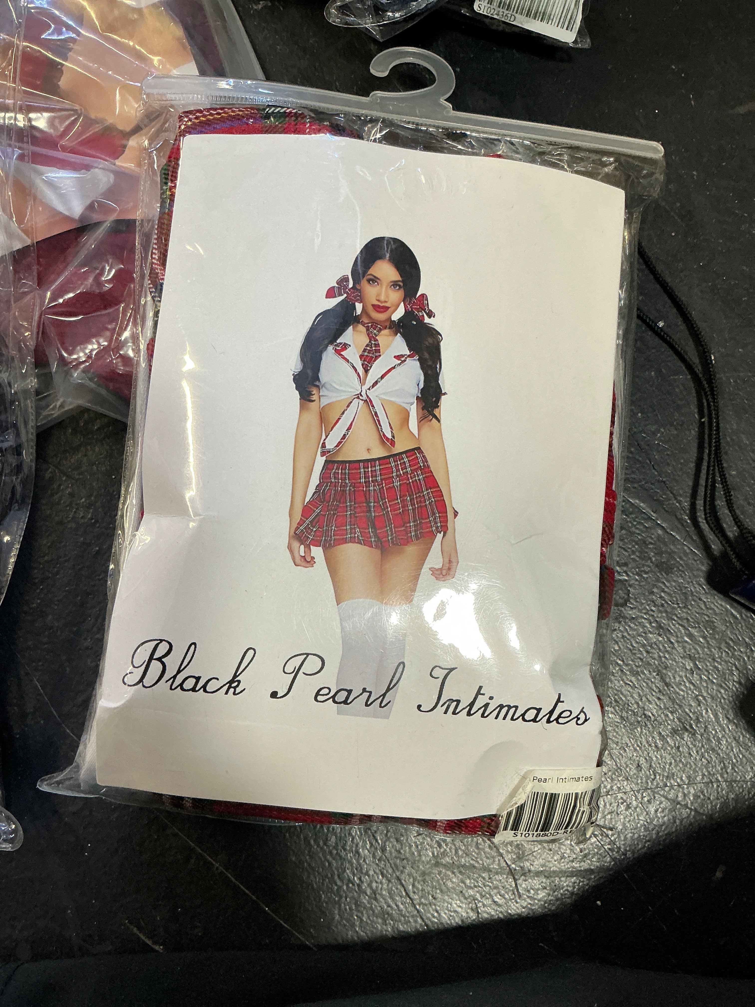 Red school girl