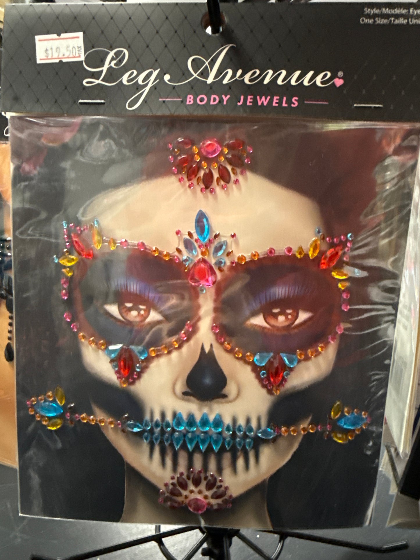 Color skeleton stickers