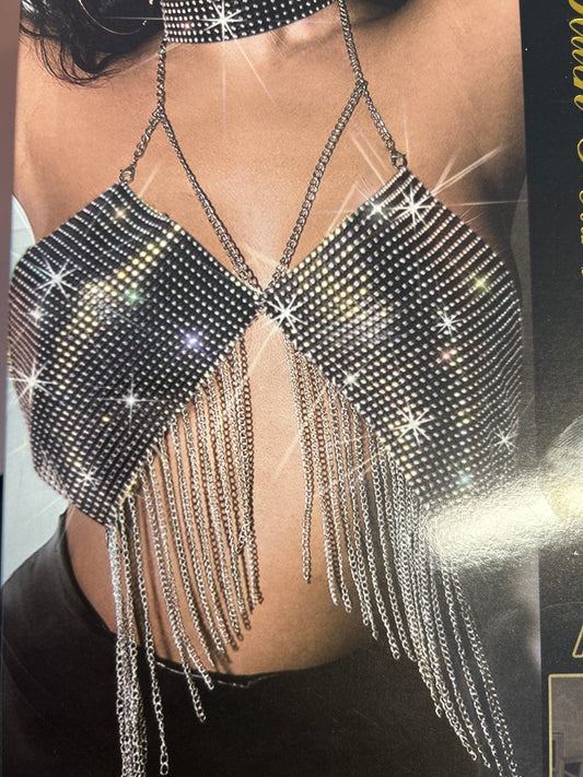 Rhinestones Top