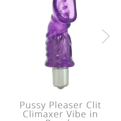 Pussy Pleaser Clit Climaxer Vibe in Purple