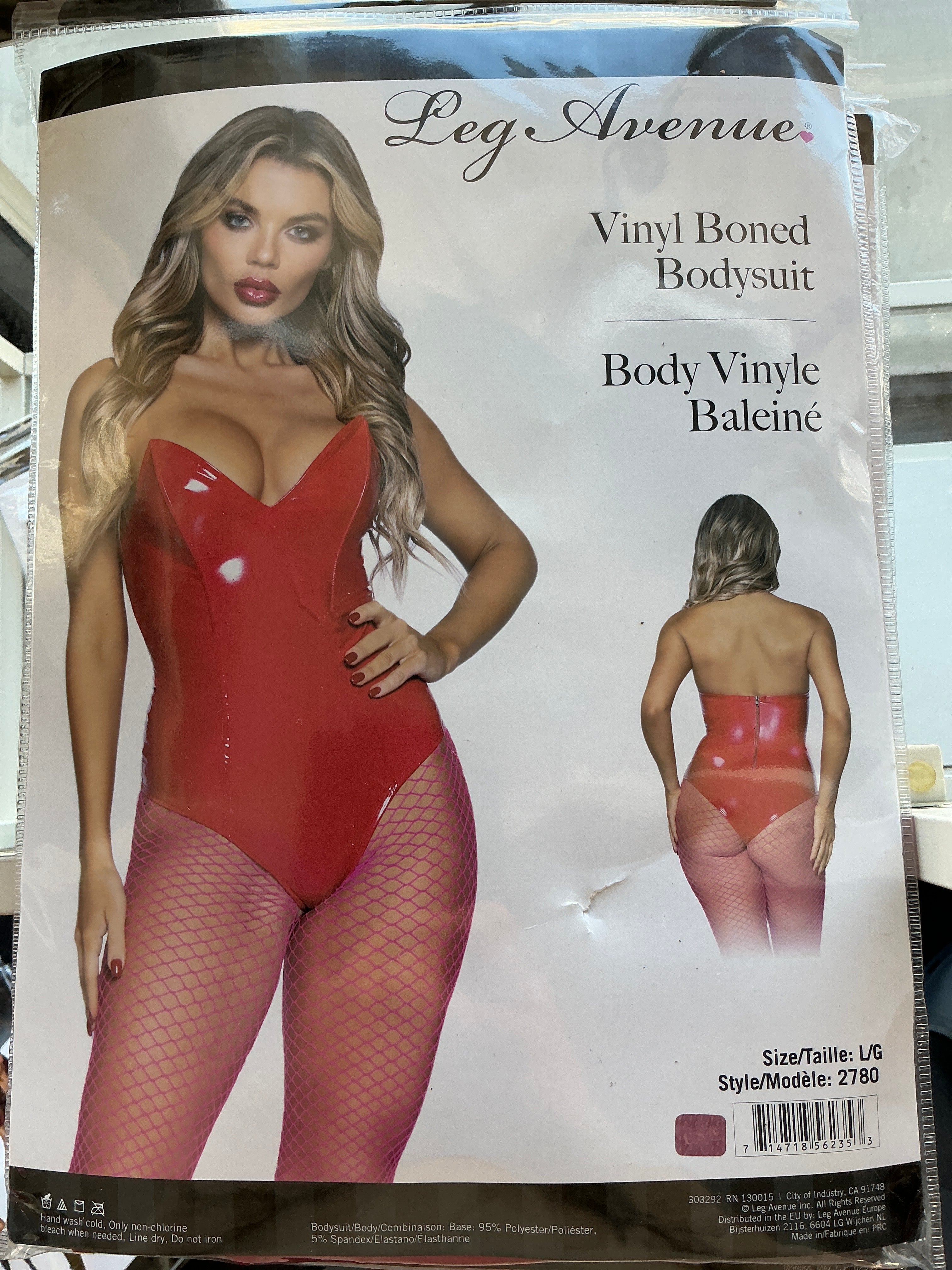 Red body, suit costume