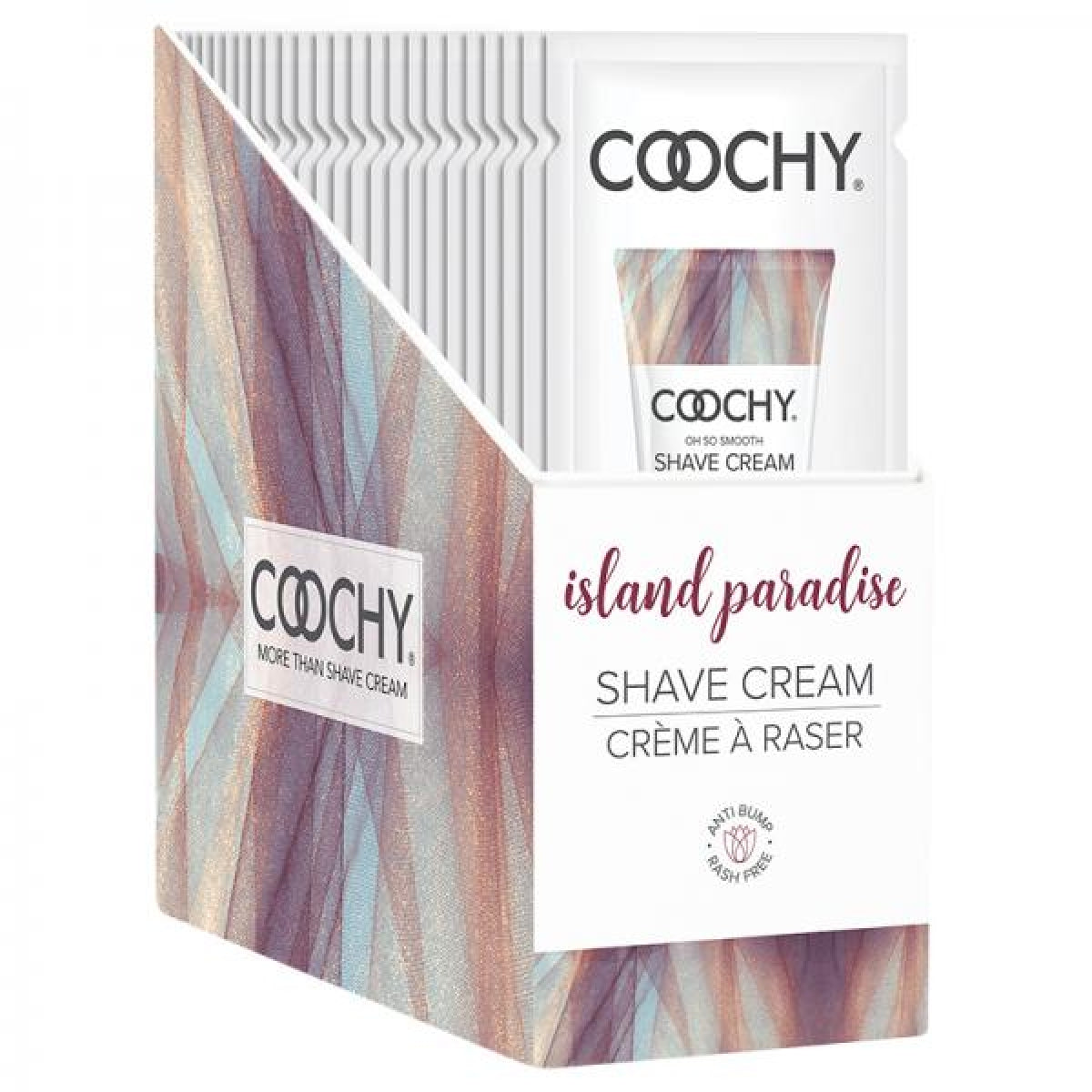 Coochy Shave Cream Island Paradise Foil Packet 15ml (1 ct) – Shaving & Intimate Care