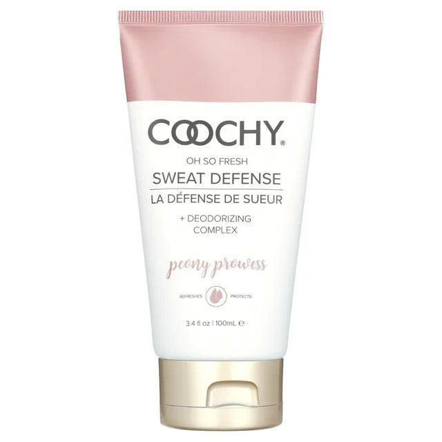 COOCHY Sweat Defense Protection Lotion – 3.4 oz Peony Prowess