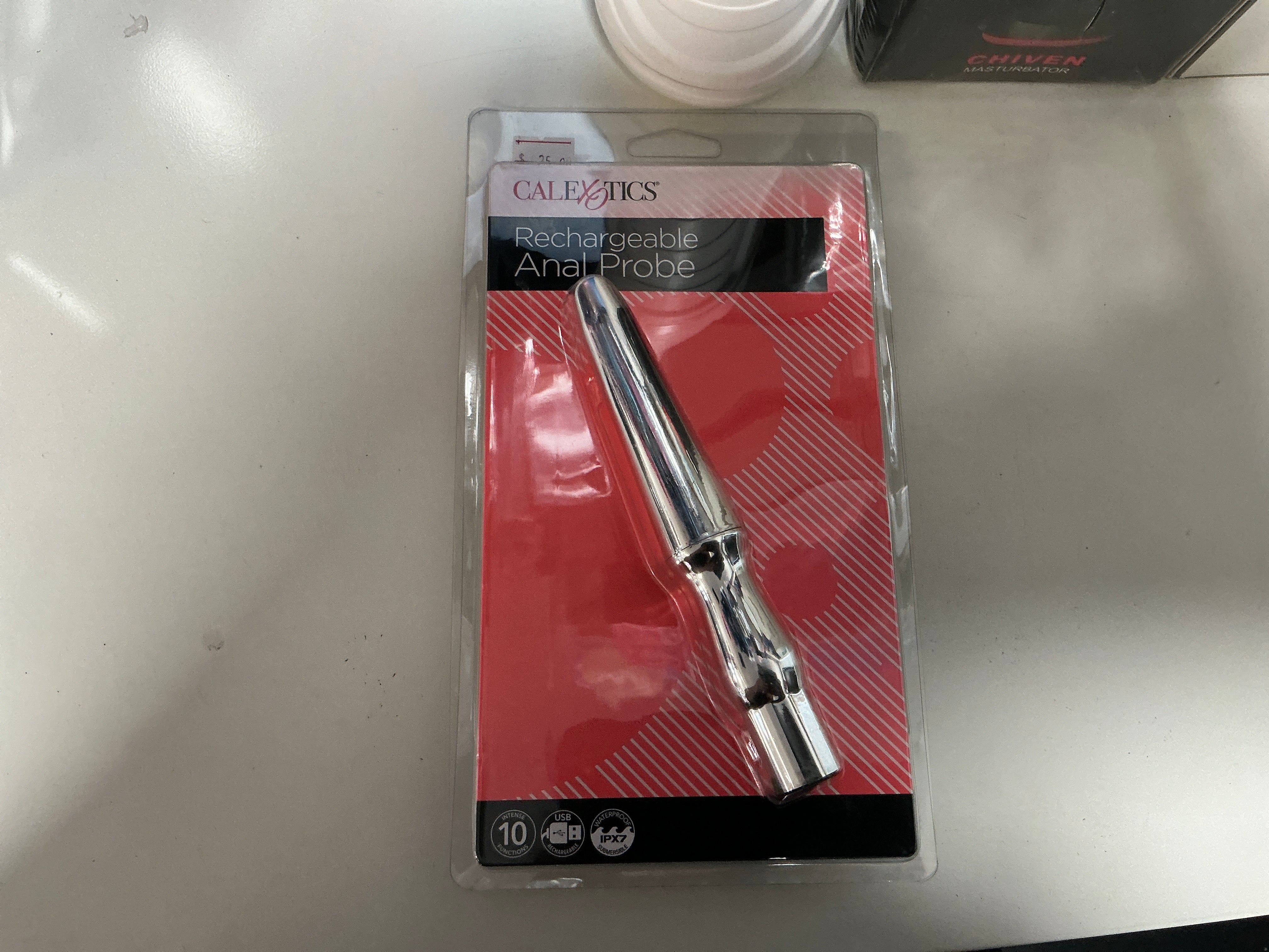 Rechargeable anal probé