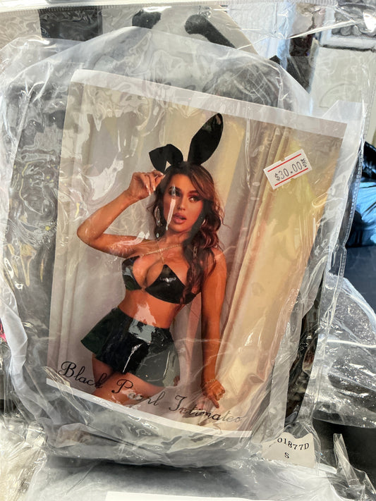 3 pc black bunny