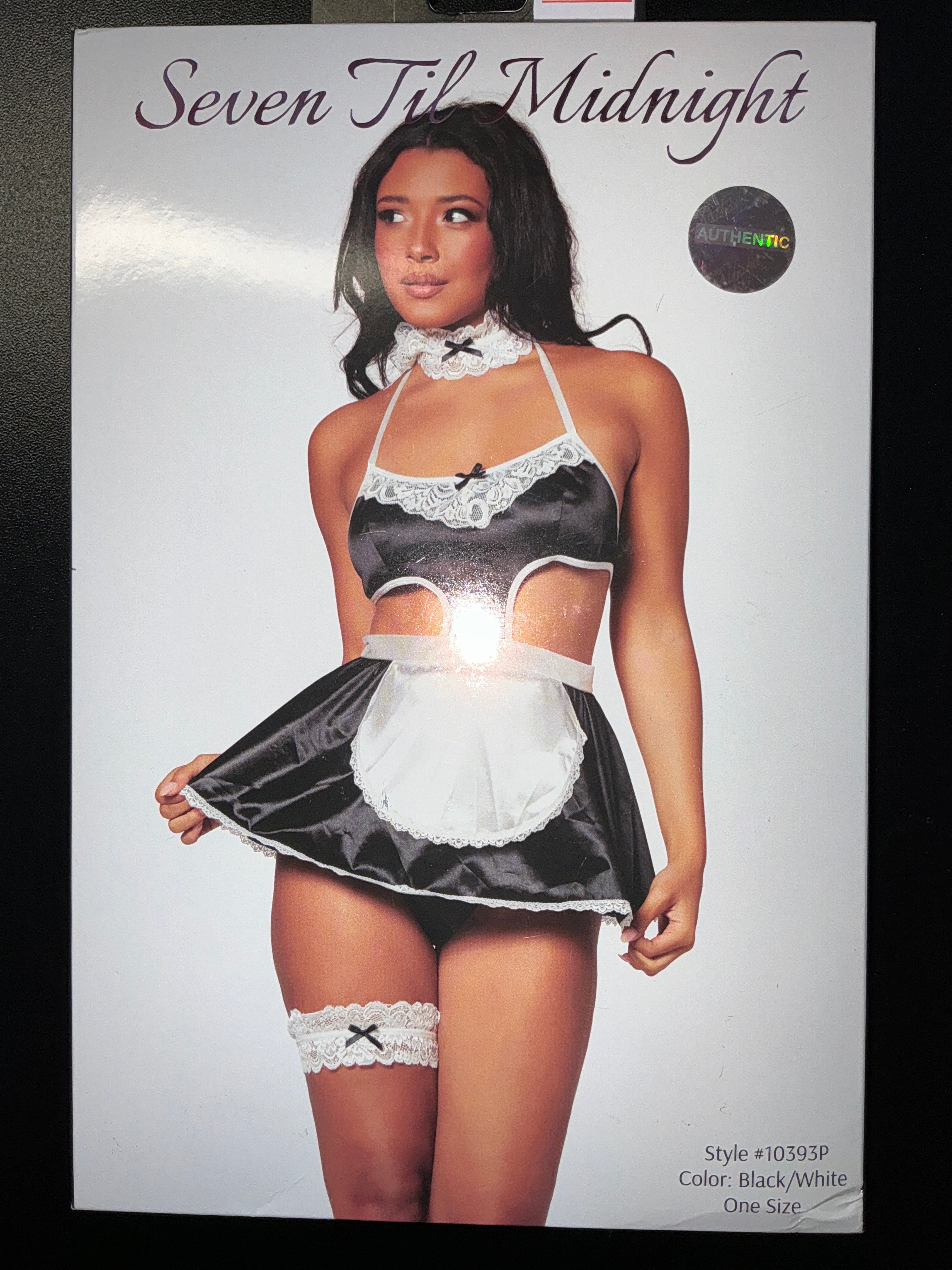 Seven TIL Midnight 4pc French Maid Costume