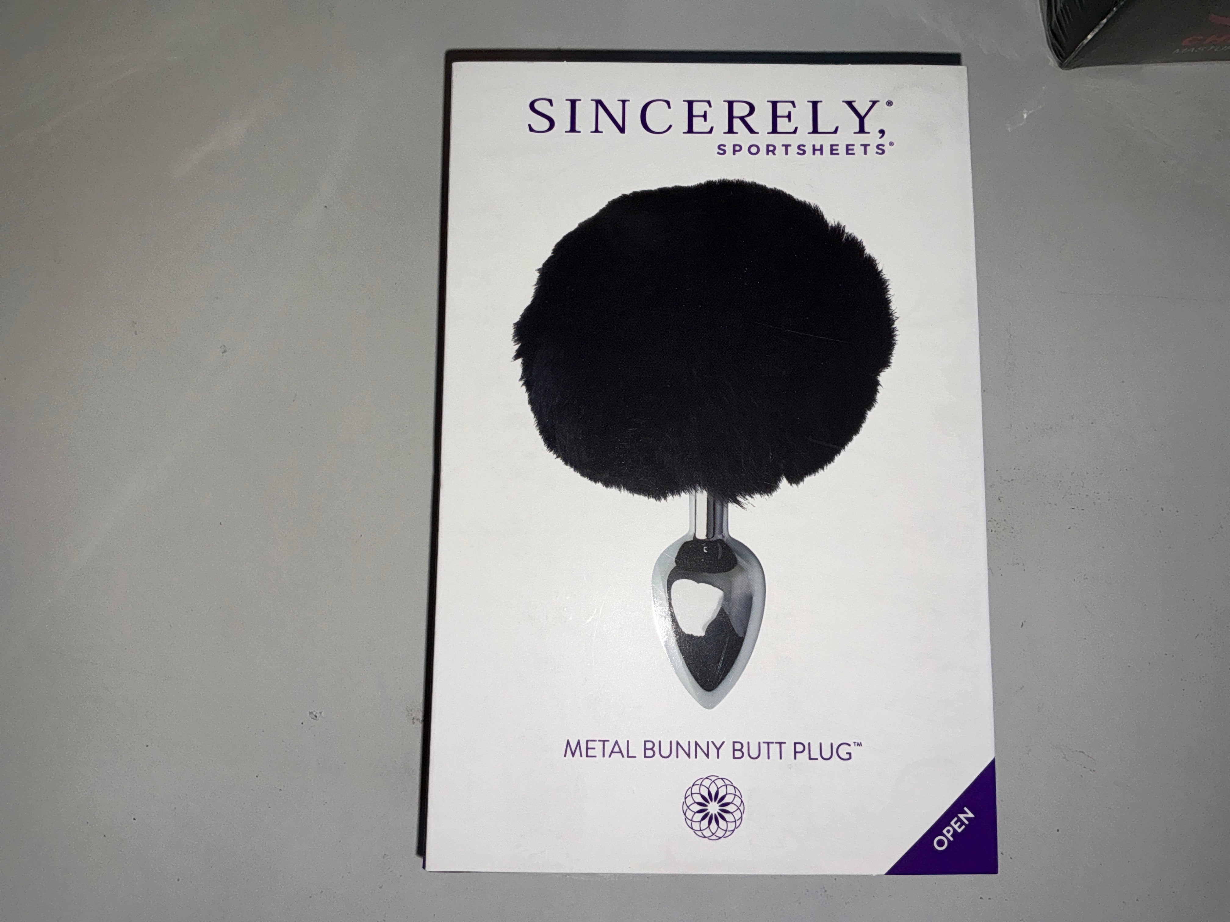 Metal Bunny Butt Plug