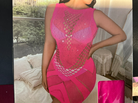 Pink Plus Dress