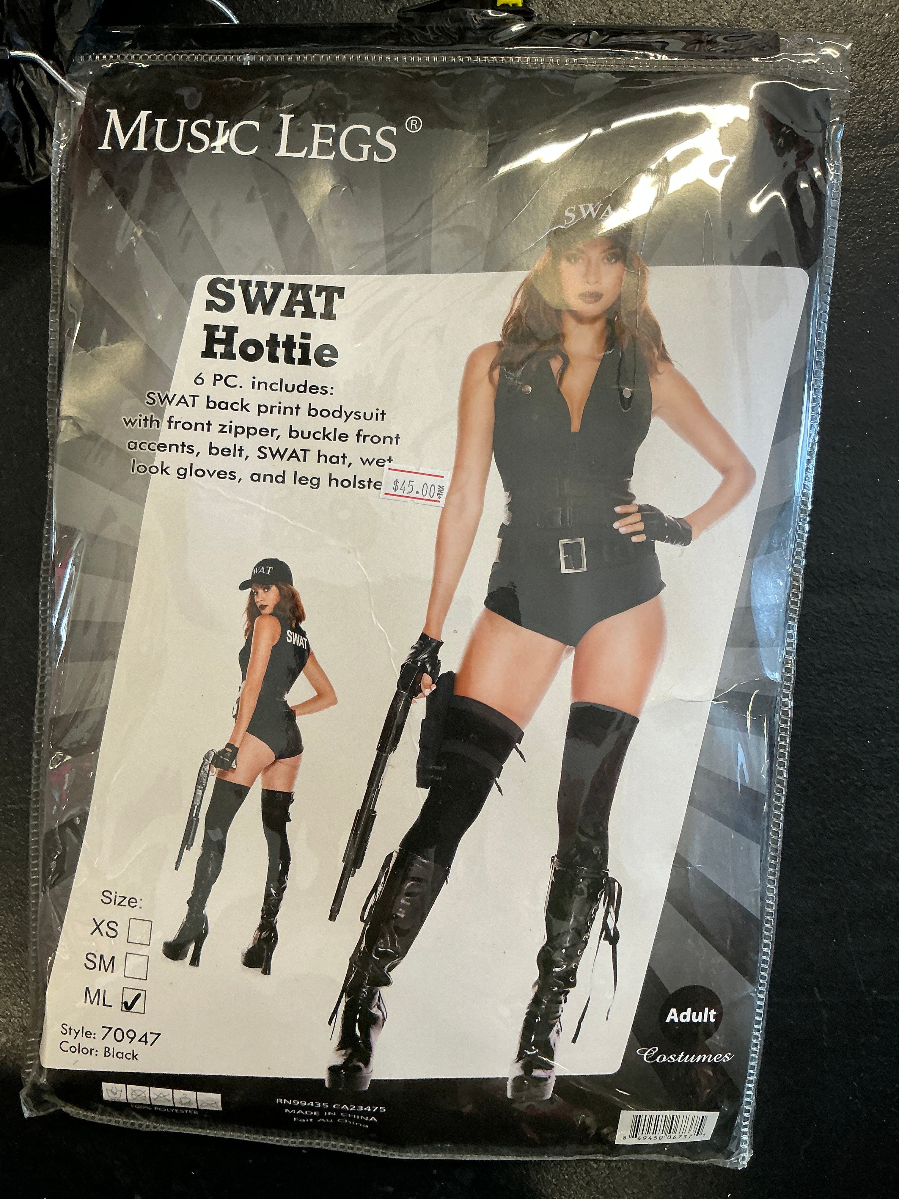 Swat Hottie costume