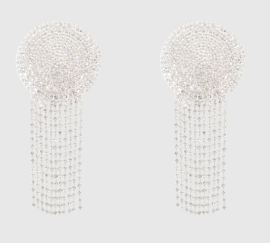 INTRICATE RHINESTONE FRINGE PASTIES