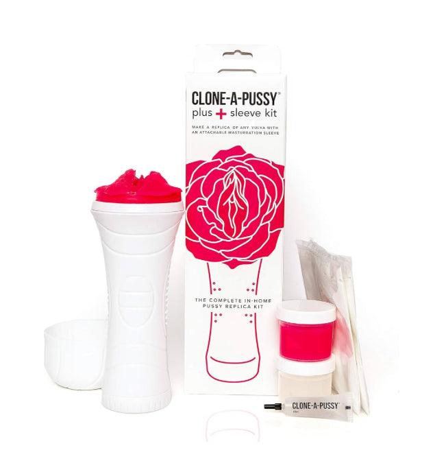Clone-A-Pussy Plus Sleeve Kit DIY Masturbator Kit (Pink)
