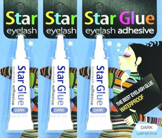 Star Eyelash Glue for Strip Lashes (Dark)