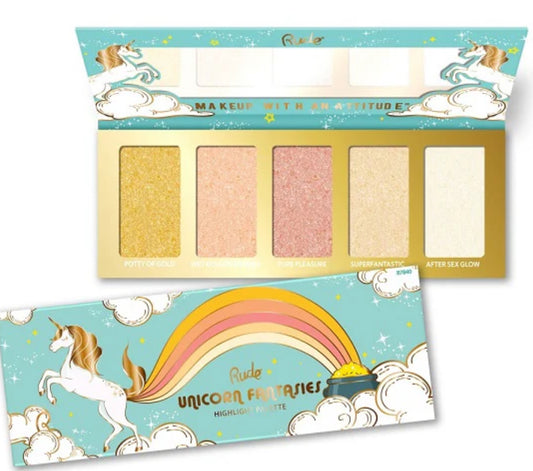 Rude Cosmetics Unicorn Fantasies - Highlight Palette