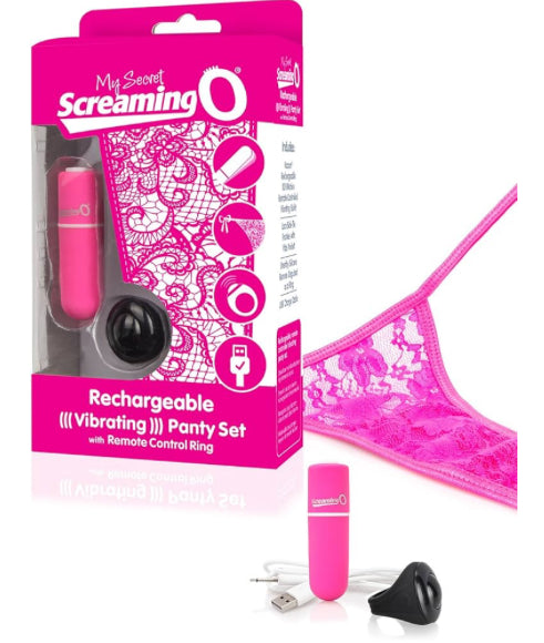 SCREAMING O® My Secret Charged Remote Control Panty Vibe | Female Vibrator