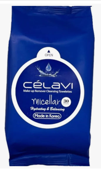 CÉLAVI CLEANSING TISSUE ALOE