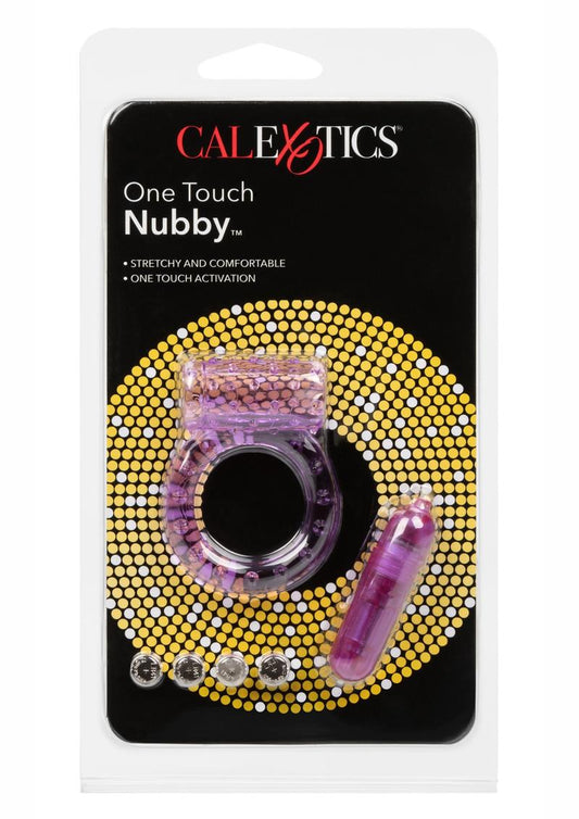 One Touch Nubby Vibrating Ring