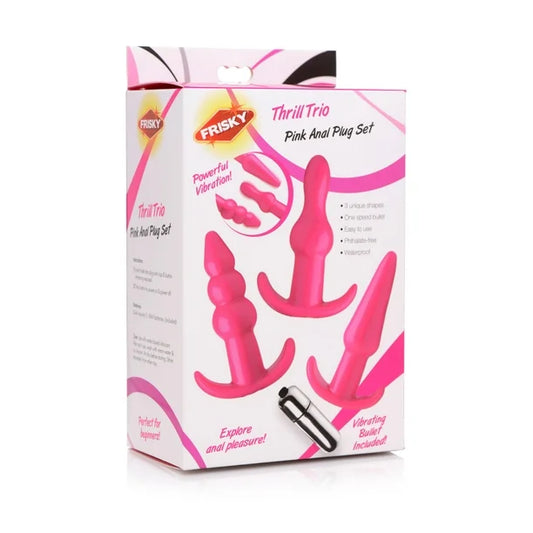 Pink Anal Plug Set