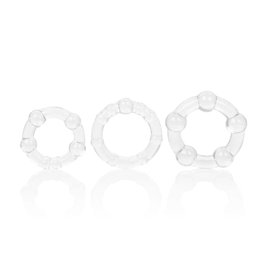 Island Rings in Clear