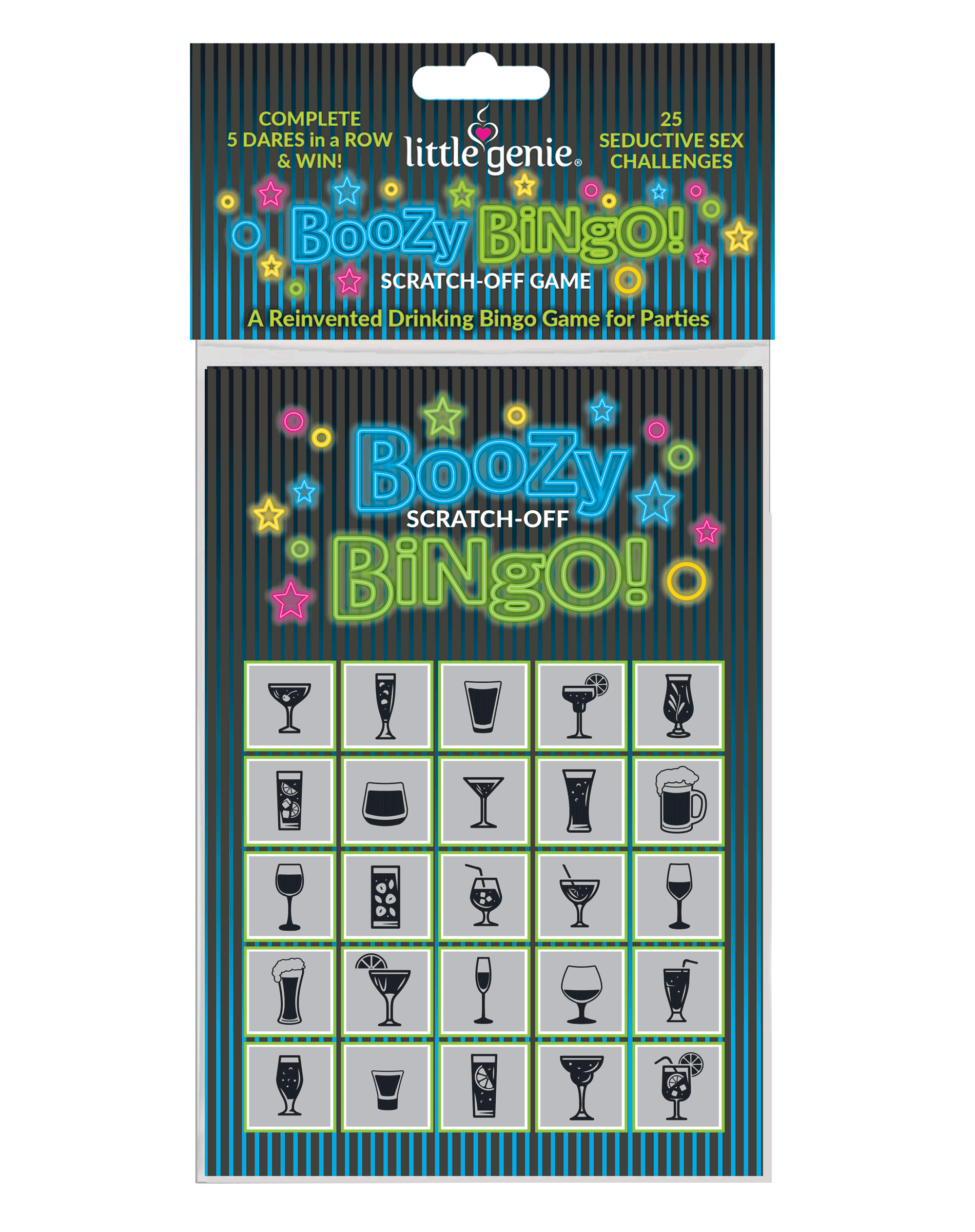Boozy scratch-off Bingo!