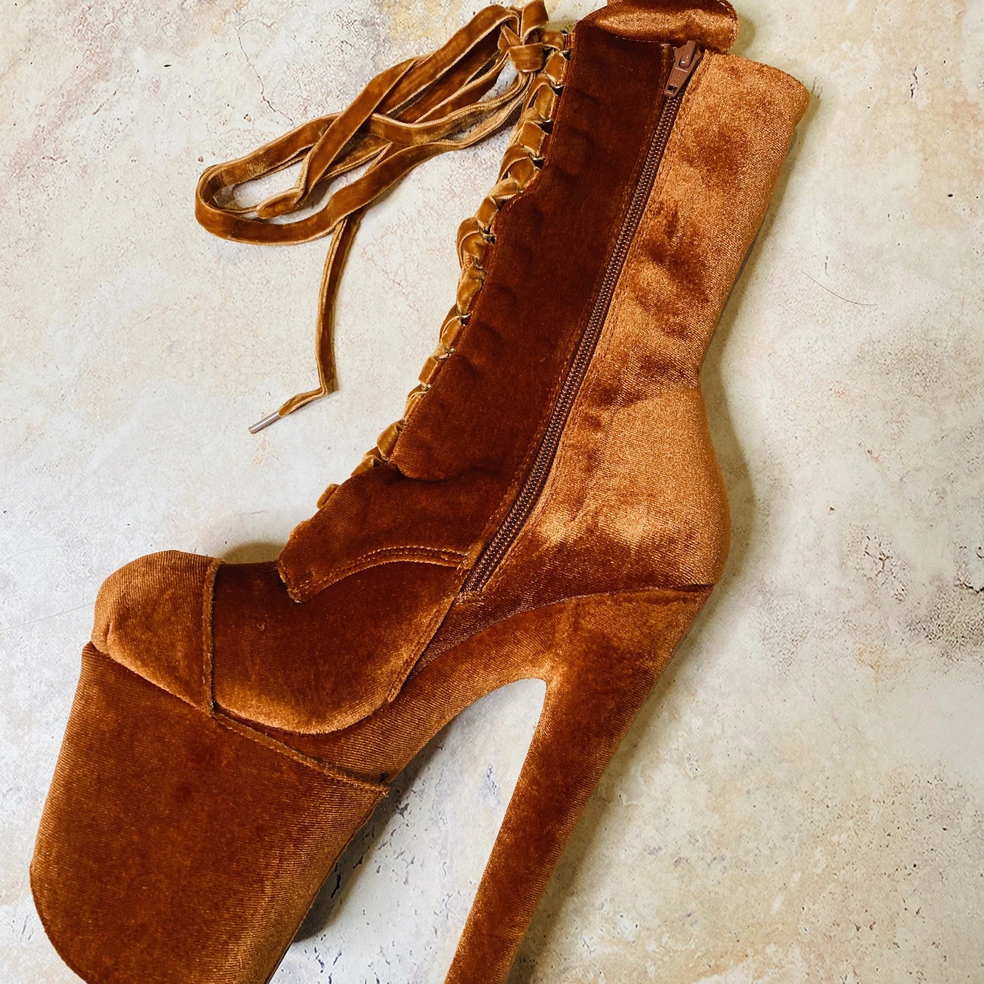 Brown velvet