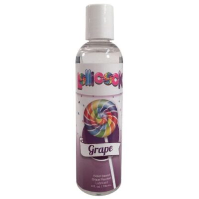 Lollicock Grape Flavored Water Based Lubricant 4oz