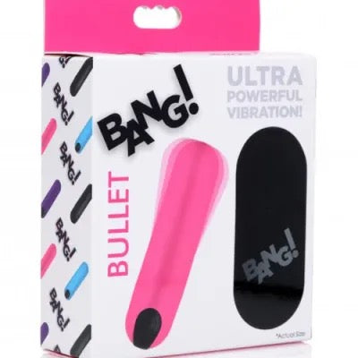 Bang! Rechargeable Vibrating Bullet with Wireless Remote Control