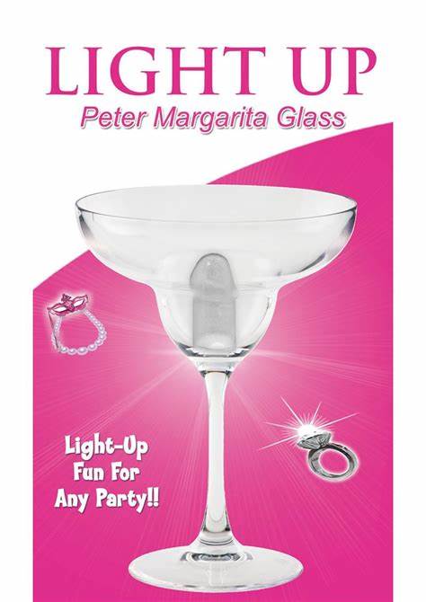 Light Up Peter Margarita Glass