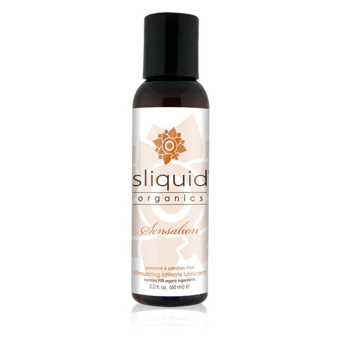 Sliquid Organics Sensation Lubricante 2oz