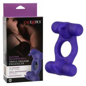 Silicone Rechargeable Triple O Enhancer