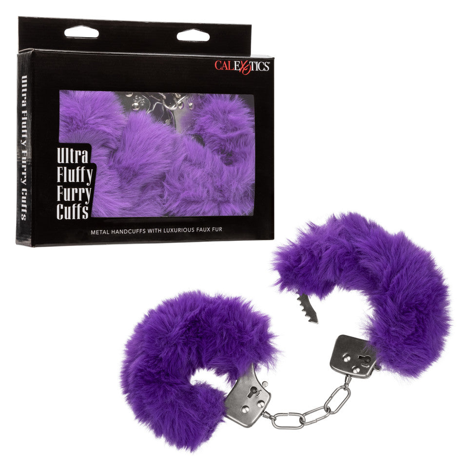 Ultra Fluffy Furry Cuffs Black- Pink- White