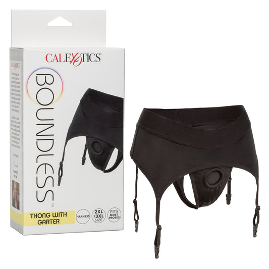 Boundless® Thong with Garter - 2XL/3XL