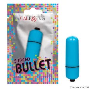 Foil Pack 3-Speed Bullet - Orange- Blue -Pink