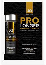 JO For Him Pro Longer Maximum Strength Desensitizing Spray 2oz