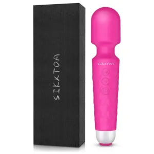 SIKXTOA Mini Personal Wand Massager - Pink