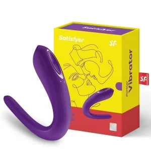 Satisfyer Partner Silicone Couples Vibe in Purple